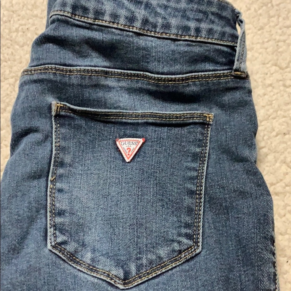 Guess ripped jeans